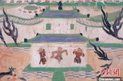 八字解读敦煌壁画和遗书中的儿童：游戏花样多 读书为风尚